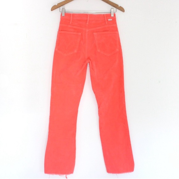 Mother The Hustler Ankle Fray Corduroy Jeans - Picture 2 of 9